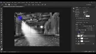 Lichteinfall/Lichtkegel mit Photoshop