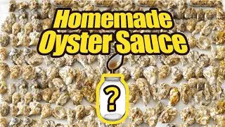 Homemade oyster sauce 用100只生蚝自制蚝油，猜猜我能做出多少蚝油？| 曼食慢语