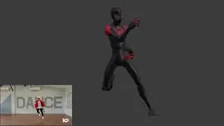 Spiderman 3D Tick Tok Dance | Deep Motion Animate