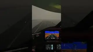 Landing in a blizzard 