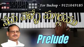 Nenu Velle margamu Hosanna Song piano 