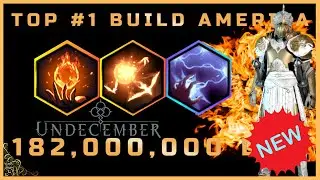 UNDECEMBER FIREBALL BUILD 182,000,000 DPS / TOP1 BUILD AMERICA SERVER #undecember  #undecemberguide