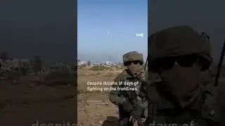 Israeli soldiers film themselves blowing up buildings in Gaza