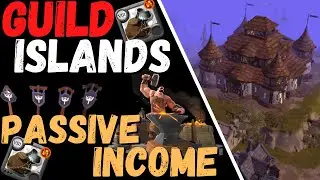 Multiple Guild Islands Set Up for PASSIVE INCOME - Albion Online