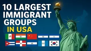 Largest Immigrant Groups in USA (1900 - 2025)