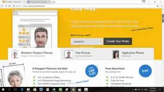 How to make free passport photos and How to resize passport size photo for NADRA