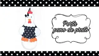 Porta pano de prato - decoração de cozinha