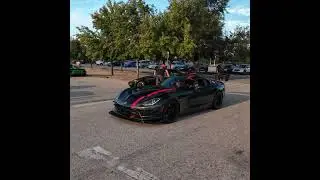 Dodge Viper arriving at @supercarsunday_official #dodge #dodgeviper