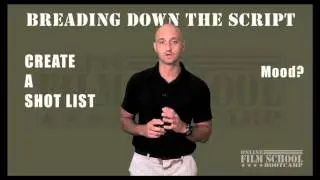 Shot List_Directing Tips for Filmmakers from the Online Film School Boot Camp