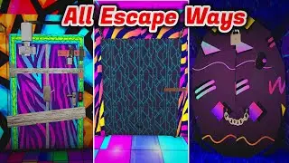 Neon mod all escape ways full gameplay