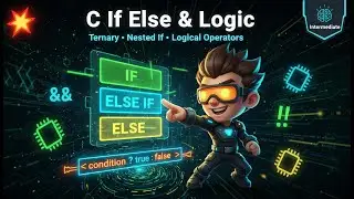 Learn Ternary Operator and Nested Conditions in C