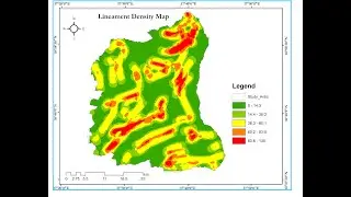 Lineament feature extraction and density mapping by ArcGIS