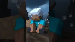 Minecraft Steve turns into JoyBoy #minecraft #onepiece #joyboy