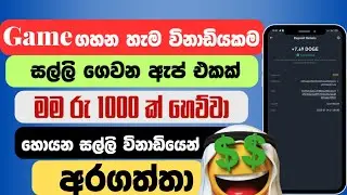 හැමෝටම රු 1000 වඩා හොයන්න පුළුවන් How To earn money online, make money online  #srilanka