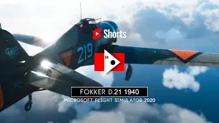 ✅ FOKKER D.21 1940 | GORGEOUS MACHINE! | Microsoft Flight Simulator 2020