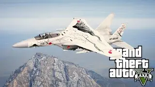 GTA V F-15J Kai Eagle Japan Air Self Defense Force [Add-On]