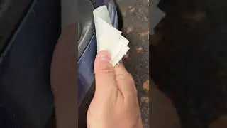 Frontschürze polieren