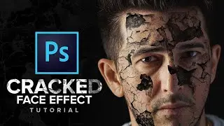 Create Realistic Cracked Skin in Photoshop | How to Make Cracked Skin | Photoshop Tutorial