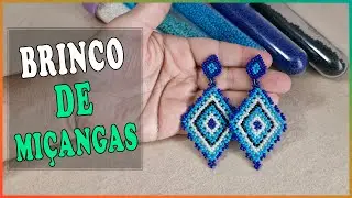 COMO FAZER BRINCO DE MIÇANGAS / TÉCNICA PONTO REDE