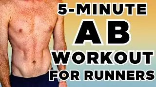 5-Minute Ab Workout for Runners | Follow Along!