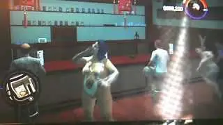 BBW half naked eats a donut