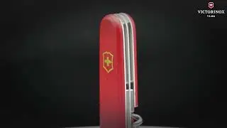 Складаний ніж Victorinox SPARTAN MAT червоний мат. лак з жовт.лого 1.3603.M0008p Victorinox_Ukraine