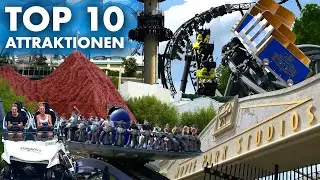 TOP 10 rides at Movie Park Germany 🇩🇪