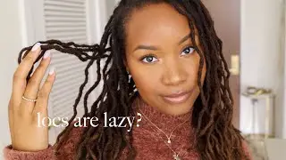 Are locs lazy?