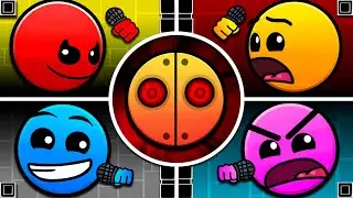 FNF Lobotomy - ALL PHASES | Friday Night Funkin VS Geometry Dash #4