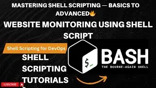 How to monitor Website  using shell script | Create a Linux Service Monitoring Script