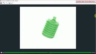 #AutoCAD TUTORIAL 2018   HOW TO SKETCH WATER BOTTLE#