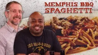 Robby Feasts on BBQ Spaghetti & Ribs at The Bar-B-Q Shop in Memphis, TN | BBQ&A