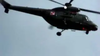 śmigłowiec HUZAR w locie