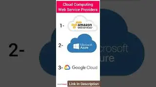 Top 3 Cloud Computing Web Service Providers | AWS, Azure, Google Cloud | Smart Things