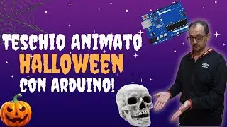 Crea un Teschio Animato Spaventoso per Halloween con Arduino!