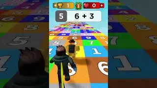 I Played Math Block Run in Roblox 🤩