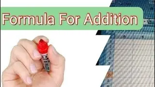 How to Use Sum Function In MS Excel | How to Add Values in Excel