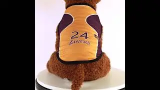 NBA PET Apparel Dog Basketball Clothing Shirt Jersey for Celebrating Basketball Games Suitable