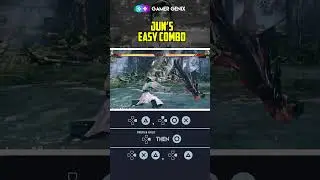 Tekken 8 Easy Jun Kazama Combo 🔥