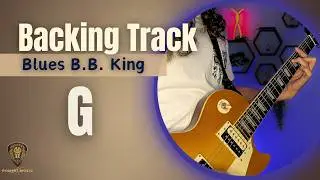 B.B. King Rock Me Baby Style Blues Guitar Backing Track in G | Perfect for Soulful Jams