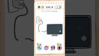 Turn on the TV please Brain Test Level 79