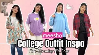 College Outfit Ideas from Meesho | Non-Revealing+Stylish Fit Ideas
