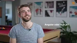 Meet Gabriel. Software Engineer Gabriel erzählt von seinem Job. Nexplore. Ihre Arbeitswelt. Digital.