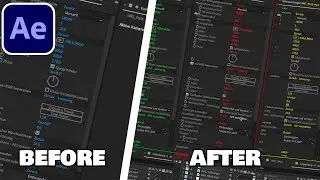 CHANGE AFTER EFFECTS COLOR THEME (Tutorial)