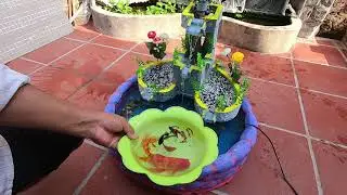 Aquarium construction - for garden decoration - great idea
