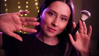 ASMR to chill out ✨ Hand sounds, Hand movements, Fabric sounds, Mic brushing