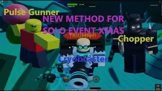 Tower Defense Command NEW METHOD SOLO🎄XMAS EVENT ROBLOX