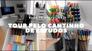 TOUR PELO CANTINHO DE ESTUDOS | BACK TO SCHOOL #5