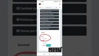 Reporte de productos vendidos
