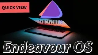 Endeavour OS - First Look #EndeavourOS #Arch #Linux